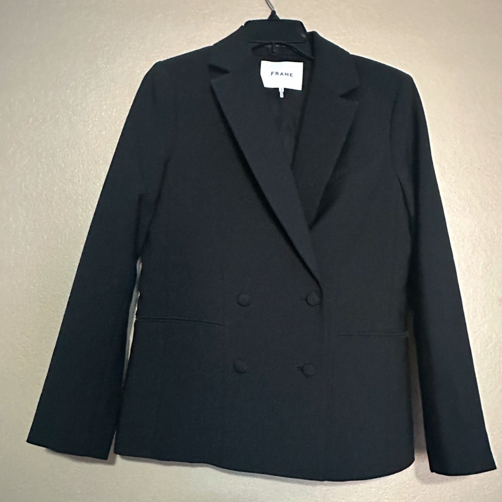 NWOT FRAME DOUBLE BREASTER BLAZER